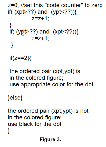 CODE for COLORED DOT.