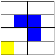 4 by 4 b grid