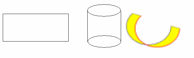 Example of rolling a cylinder.